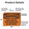 Signmission Treated With Herbicides Do Not Enter OSHA Warning Sign, Plastic, 18in W x 12in L, 2PK OS-2PACK-WS-P-1218-L-12437 - alternate 6